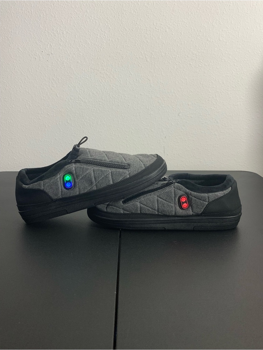 Men’s heated loafer slippers